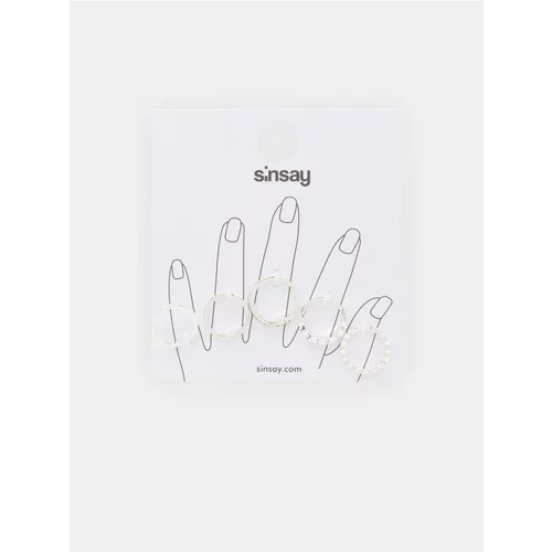 Sinsay - Komplet od 5 prstena