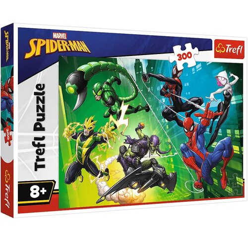 Trefl Marvel Superjunaci: Spider-Man slagalica od 300 dijelova - Slike