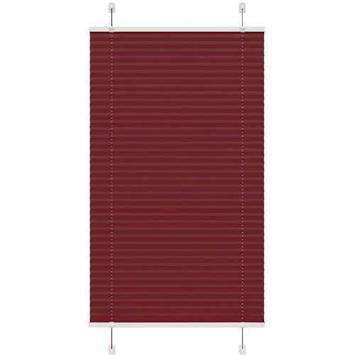  Plisirana roleta Bordeaux crvena 80x150 cm &Scaron;irina tkanine Cijene