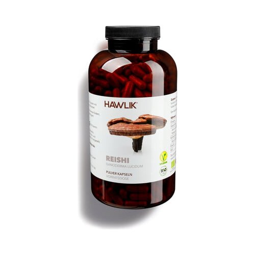 Hawlik bio Reishi v prahu - kapsule - 500 kaps. Cene