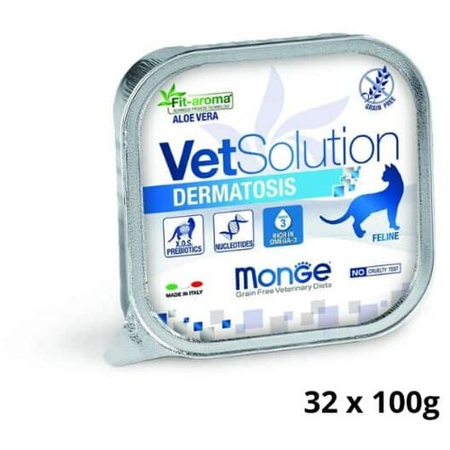 Monge vetsolution  cat Dermatosis - Wet Cene