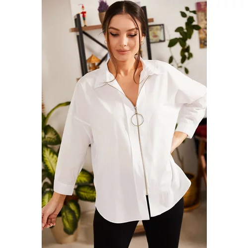armonika Shirt - White - Regular fit
