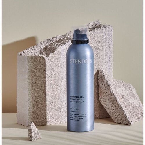 STENDERS Gel to Mousse Midnight Air pena za prhanje z gelasto teksturo 200 ml Slike