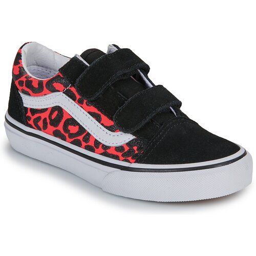 Vans Nizke superge Old Skool V GLITTER LEOPARD Diva Pink Črna Cene