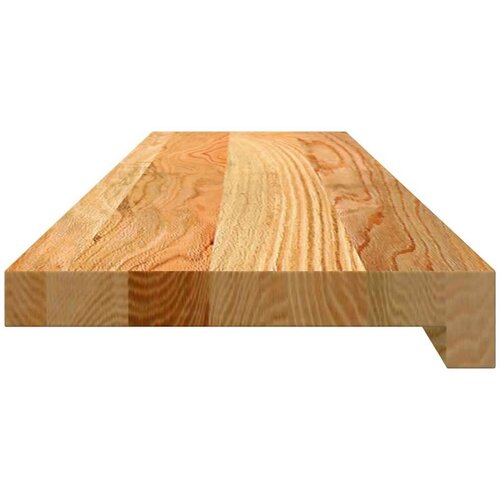  Prozorske klupice 2 kom svijetlosmeđe 90x20x2 cm masivne hrast Slike