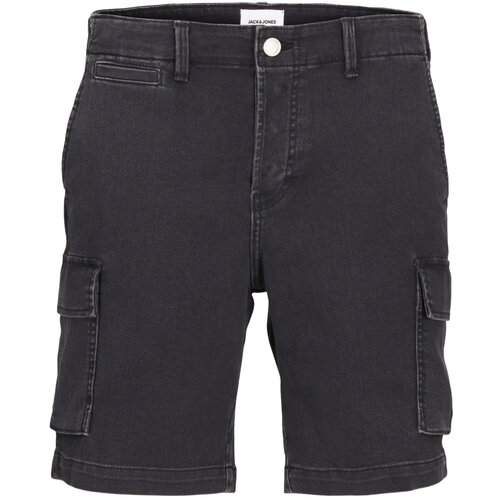 Jack & Jones Kargo kavbojke črn denim Cene