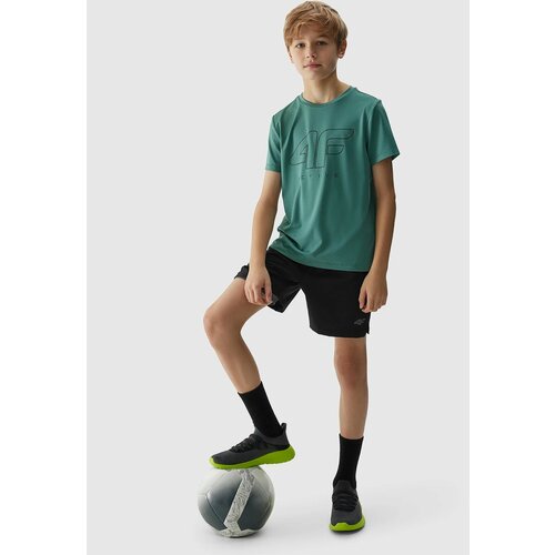 4f Boys' Sports Quick-Drying Shorts - Black Slike