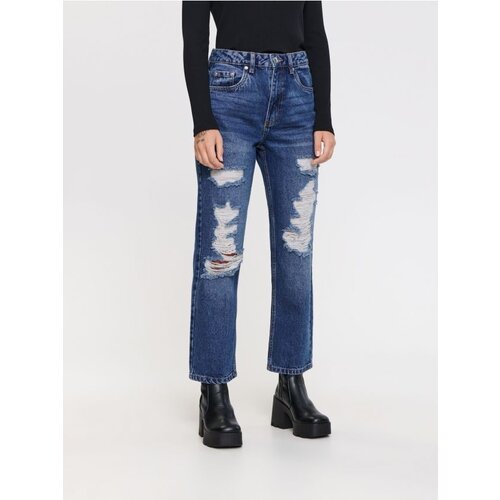 Sinsay ženske high waist straight traperice  2087F-55J Cijene
