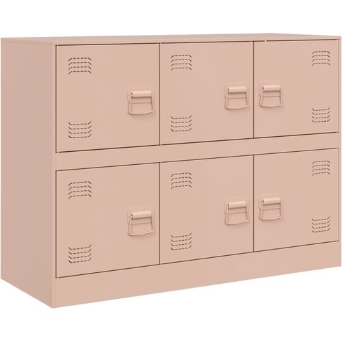 vidaXL Komoda roza 99x39x73 cm jeklo, (21204799) Cene
