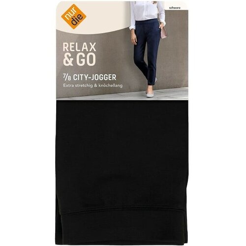Nur Die CITY JOGGER PANTS - Women's trousers - black Cene