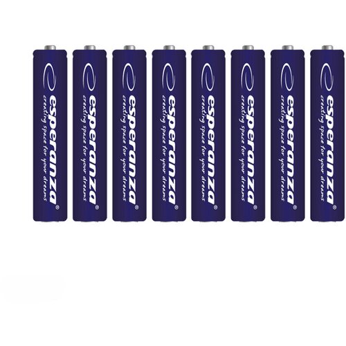  Baterije ESPERANZA ALKALINE AAA 8 kom. EZB104 Slike