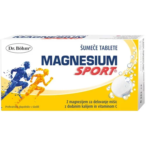  Dr. Böhm Magnesium Sport, šumeče tablete