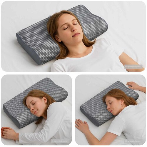  Jastuk s jastukom Siva 60 x 34 x 11 cm Poliester Cijene