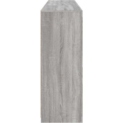  Komoda z LED lučkami siva sonoma 162x37x100 cm Slike