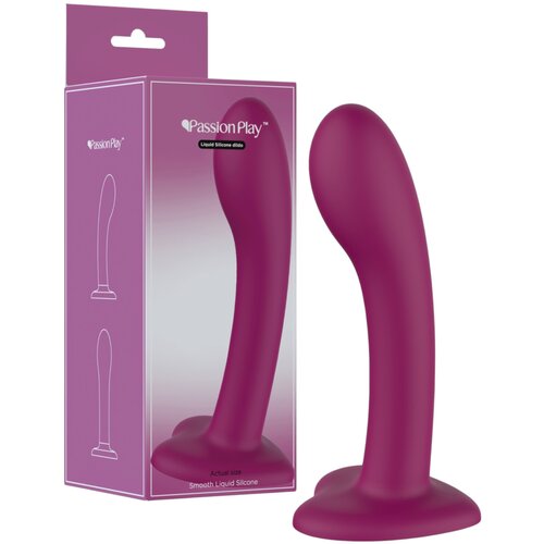 Passion Play tekoči silikonski dildo (vijoličen) Cene