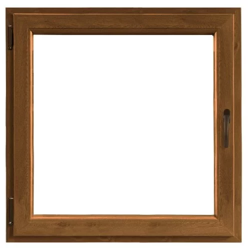 SOLID ELEMENTS Okno (1200 x 1200 mm, PVC, leva, trojna zasteklitev, brez kljuke)