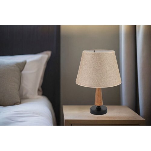 Opviq Stona lampa 302, 60 W, 43 cm, Bež Cene