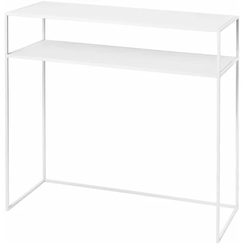 Blomus Bijeli metalni pomoćni stol 800x85 cm Fera –