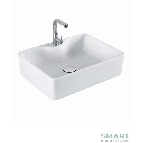 Smart Ceramic Lavabo nadgradni Rectis 48x37cm Slike