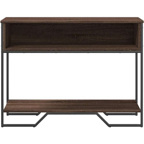  Konzolni stol boja hrasta 100 x 35 x 74 5 cm konstruirano drvo Slike