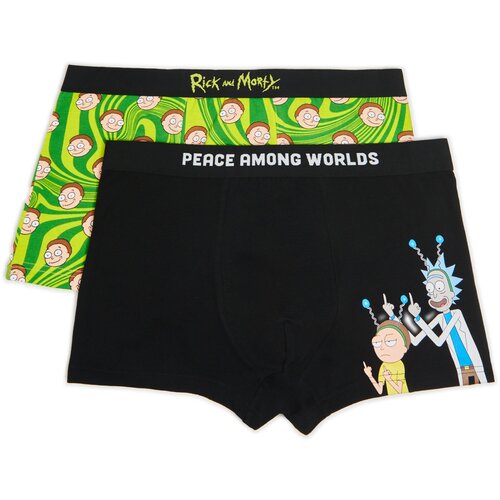 Cropp muški komplet od 2 para bokserica Rick and Morty - Crna  2883Z-99X Cijene