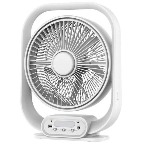  LED stona lampa sa ventilatorom LED/2W/230V, bela Cene