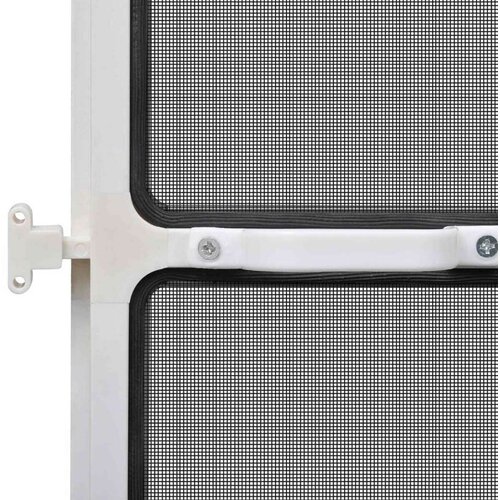  Zaslon za insekte s čepom Bijela i crna 100 x 215 cm - Bijeli 100 x 215 cm Slike