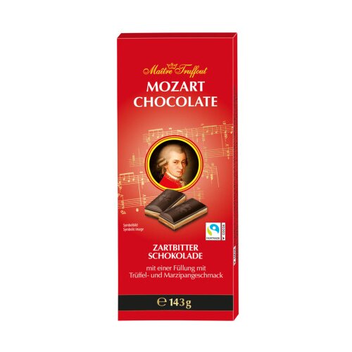 MAITRE TRUFFOUT Čokolada tamna Mozart 143g Cijene