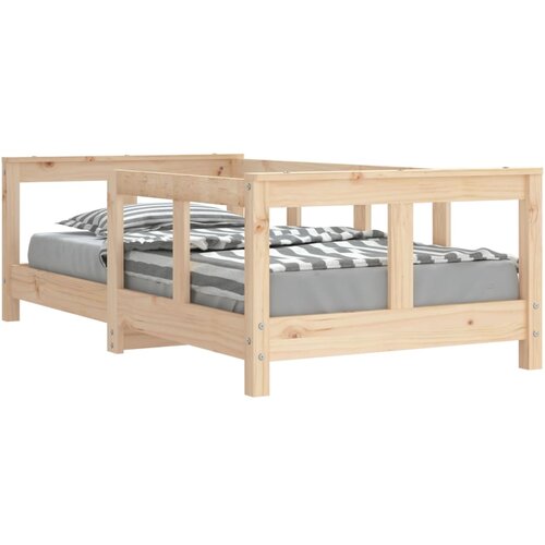 Maison Chic Otroški posteljni okvir - Otroški ležaj 70x140 cm trdna borovina-J2788, (21794199) Cene