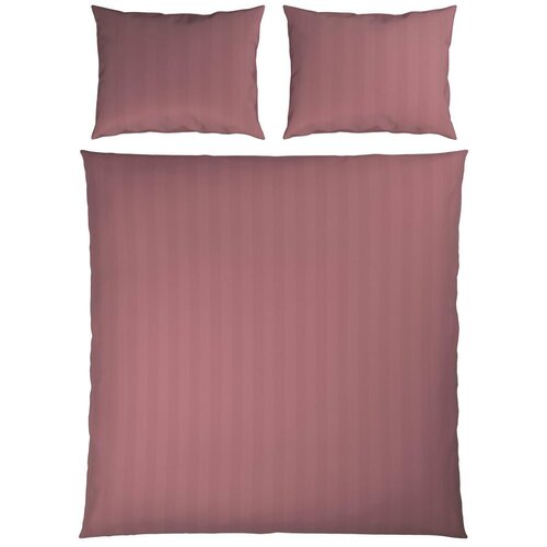 Premium Living Posteljnina Xenia Streif Xxl, Sivovijolična, 2x60/80,200/200 Slike