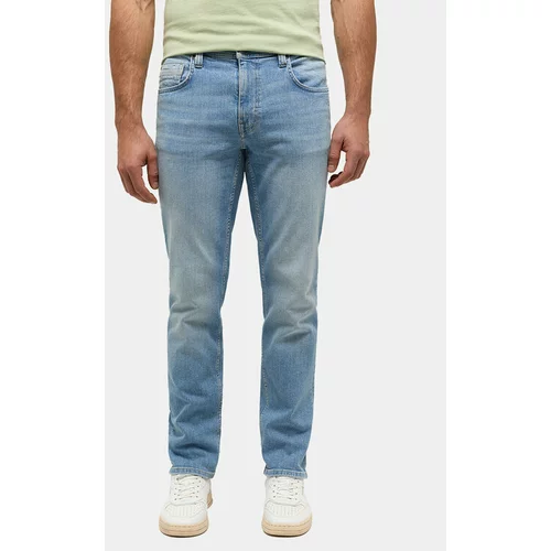 Mustang Jeans hlače Washington 1014877 Modra Straight Fit