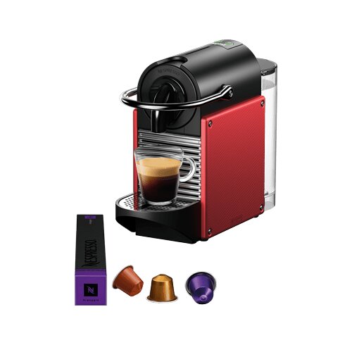 Nespresso PIXIE crveni aparat za kafu Slike