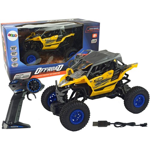 Buggy na daljinsko upravljanje PF 1:16 - žuti Slike