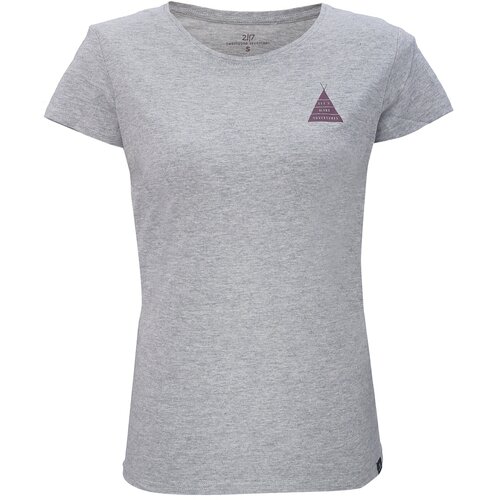 2117 APELVIKEN - women's t-shirt with short sleeves - Gray melange Slike
