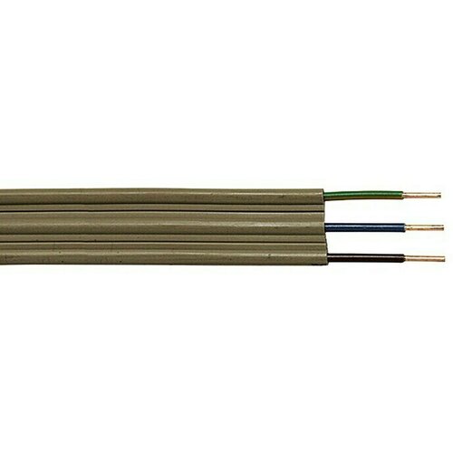  Ploski kabel NYIFY- J 3x1,5 mm&sup2; (&Scaron;tevilo žil: 3, 5 m, Bež) Cene