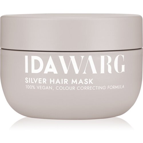 IDA WARG Beauty Silver Hair Mask tretmanska maska neutralizirajući žuti tonovi 300 ml Slike