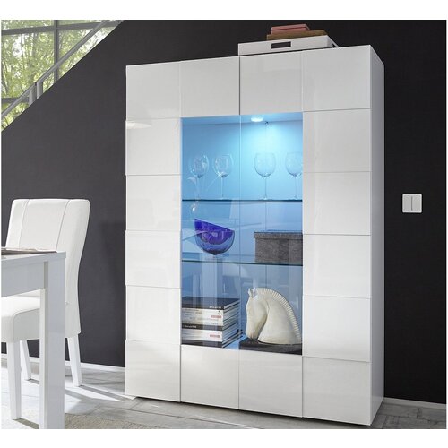 Dama staklena vitrina 2 vrata (121x42x166 cm) Slike