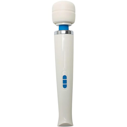 Love Magic Wand - masažni vibrator za polnjenje (bela) Slike