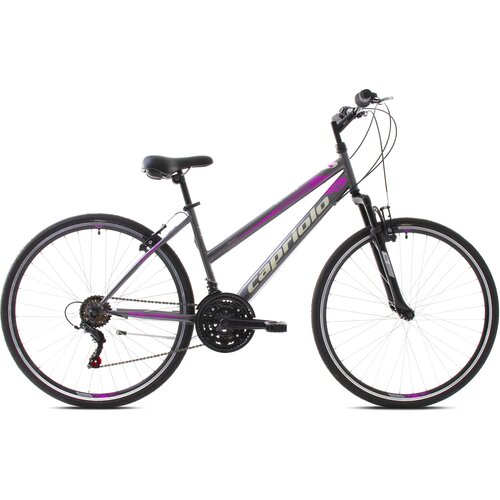 Capriolo sunrise trekking 2020 ženski bicikl, 17/28", sivo-roze Cene