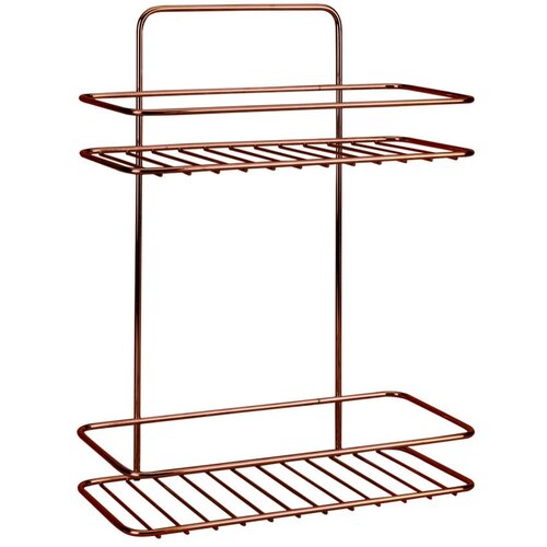 Metaltex Kopalni&amp;scaron;ka polica z dvema nivojema Copper Slike
