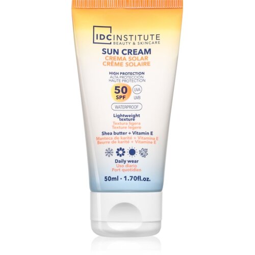 IDC INSTITUTE Sun Cream vodoodporna krema za sončenje SPF 50 50 ml Cene