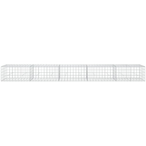  Gabion s žicom debljine 5 mm i mrežom 10x10 cm 500x50x50 cm Slike