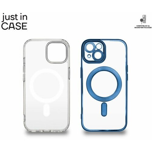 Just In Case 2u1 extra case mag mix paket plavi za iphone 15 Cene