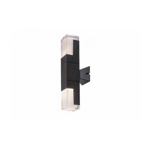 Rabalux spoljna zidna rasveta darvas led 12W crna (77127) Slike