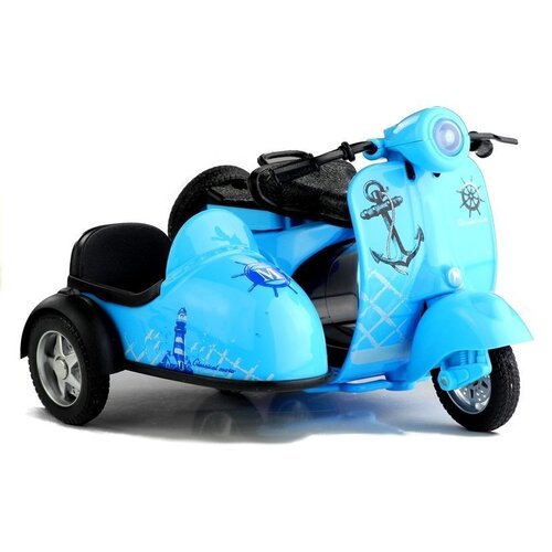  Otro&amp;scaron;ki motor za igro s prikolicom Rides 1:14 z zvočnimi učinki - izberite barvo Slike