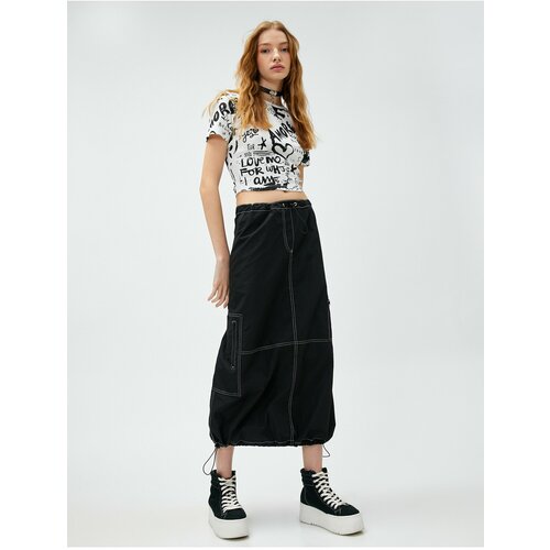 Koton Skirt - Black - Maxi Slike