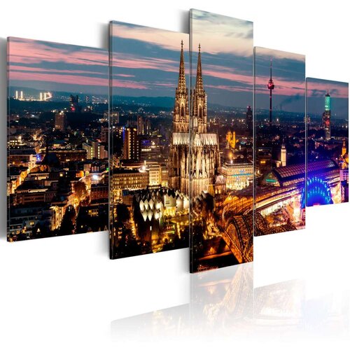  Slika - Koeln: Night Panorama 200x100 Slike