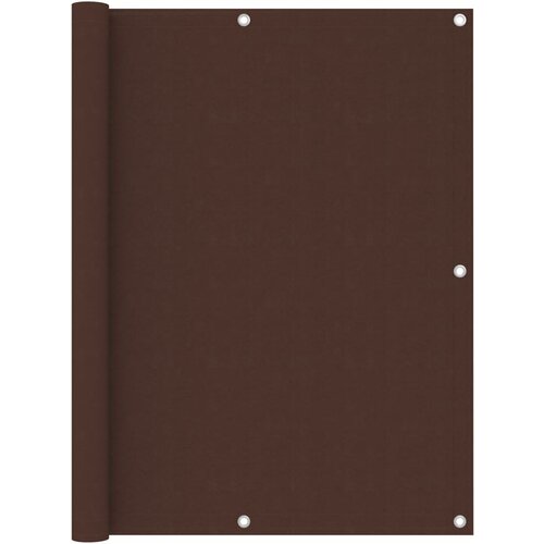 VidaXL balkonski zastor smeđi 120 x 500 cm od tkanine Oxford Slike