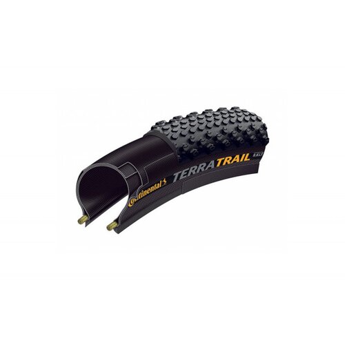GUMA SPOLJAŠNJA 700x35C CONTINENTAL TERRA TRAIL Tubeless SW black/cream Skin kevlar Slike