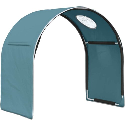  Tunis za krevet 2 pcs Svijetloplava 211 x 52 5 x 2 cm Poliester Slike